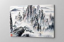 Obraz Maľovaná čínska krajinka zs1320